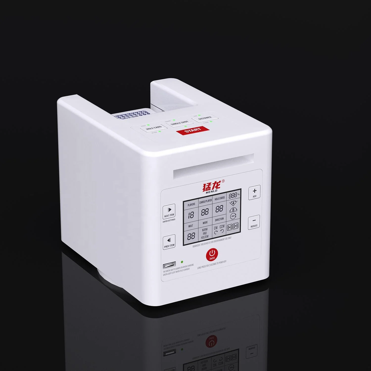 Universal automatic Playing Card distributor machine playing cards shuffler