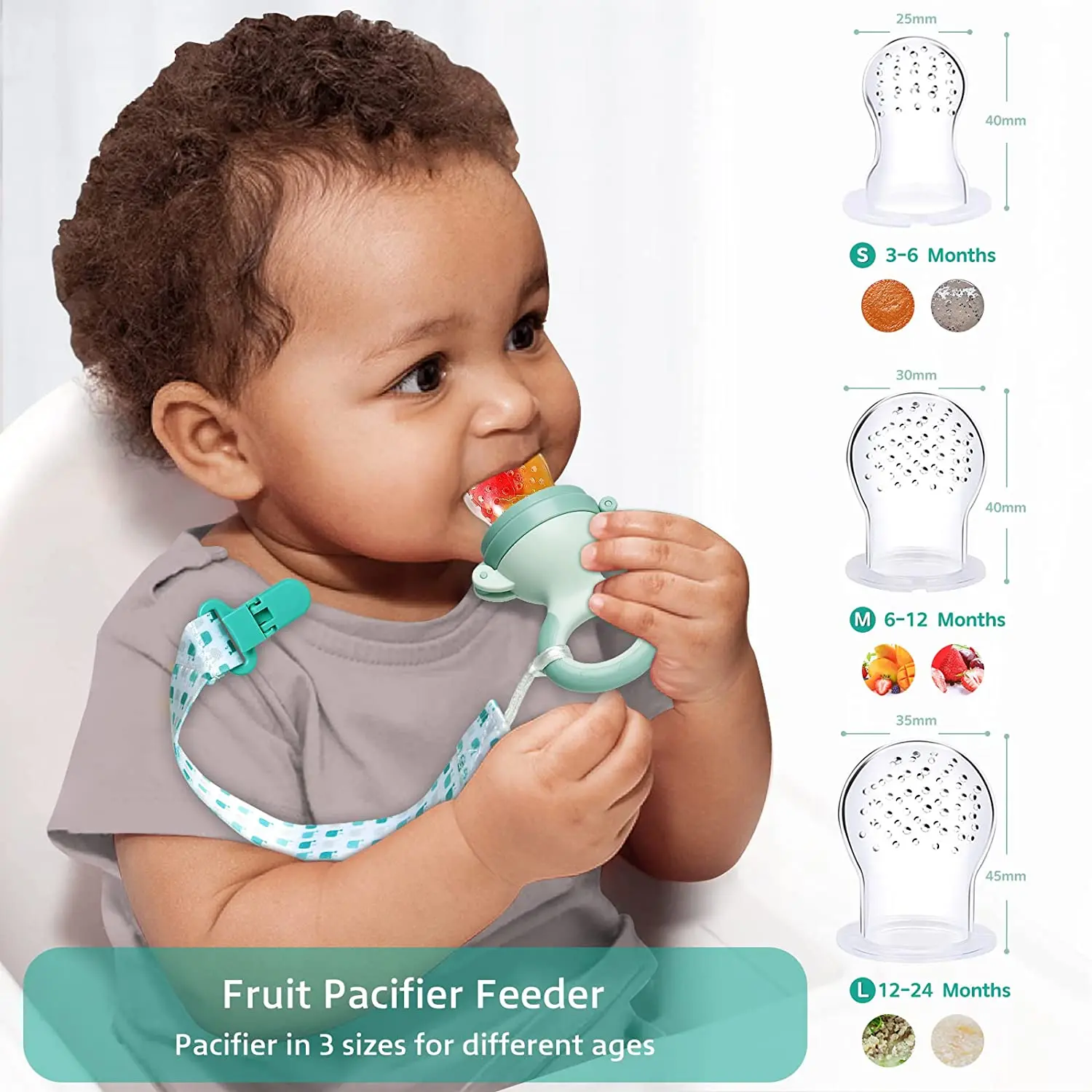 Hot Selling Baby nipple fresh food nibbler Baby Pacifiers Feeder Kids Fruit feeding Safe Supplies Nipple baby nipple pacifier