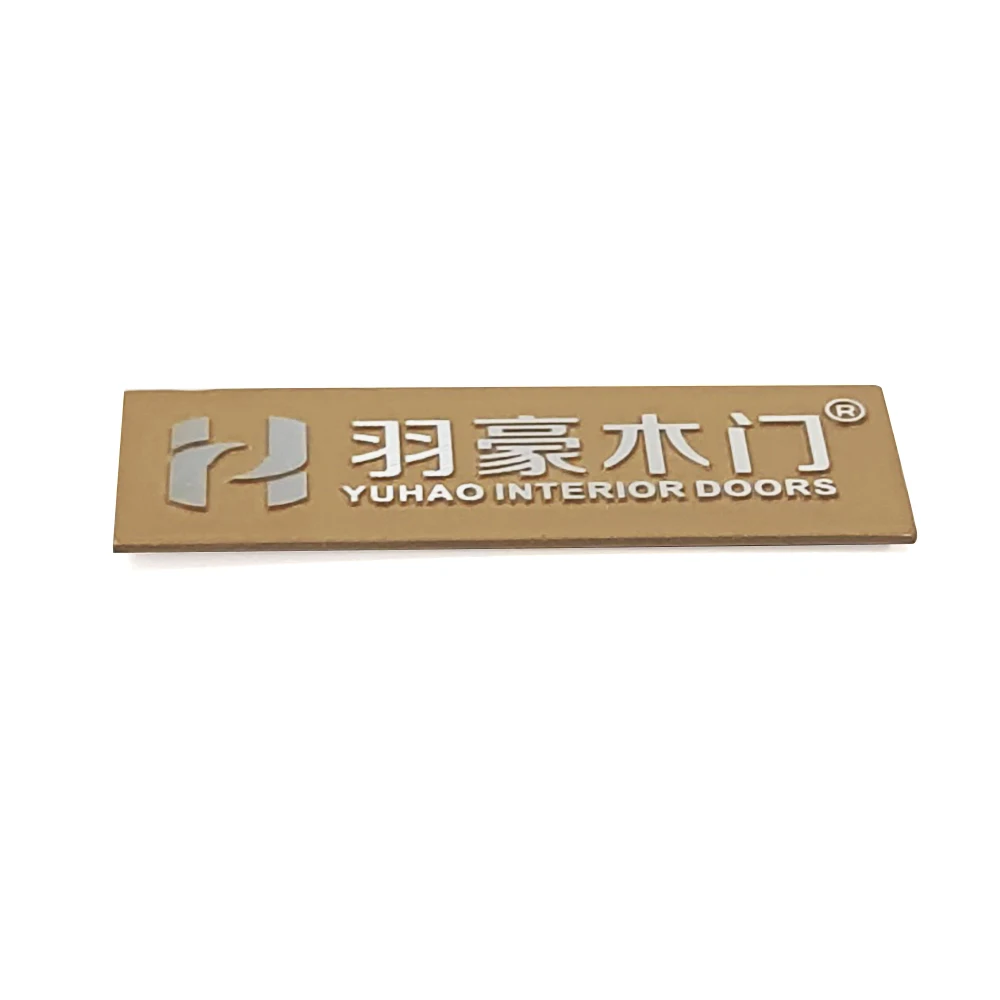 Alphabet logo License plate Various styles OEM Custom design Body Brand Logo decorative items for car