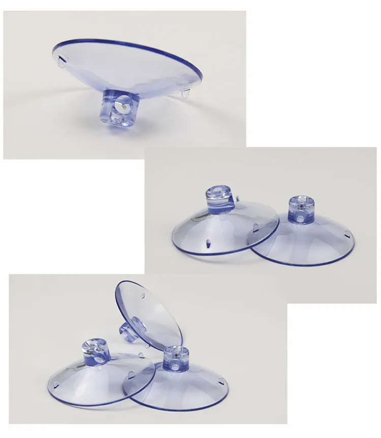 80mm clear Cat Window Bed Suction Cup Replacement for Cat Window Seat