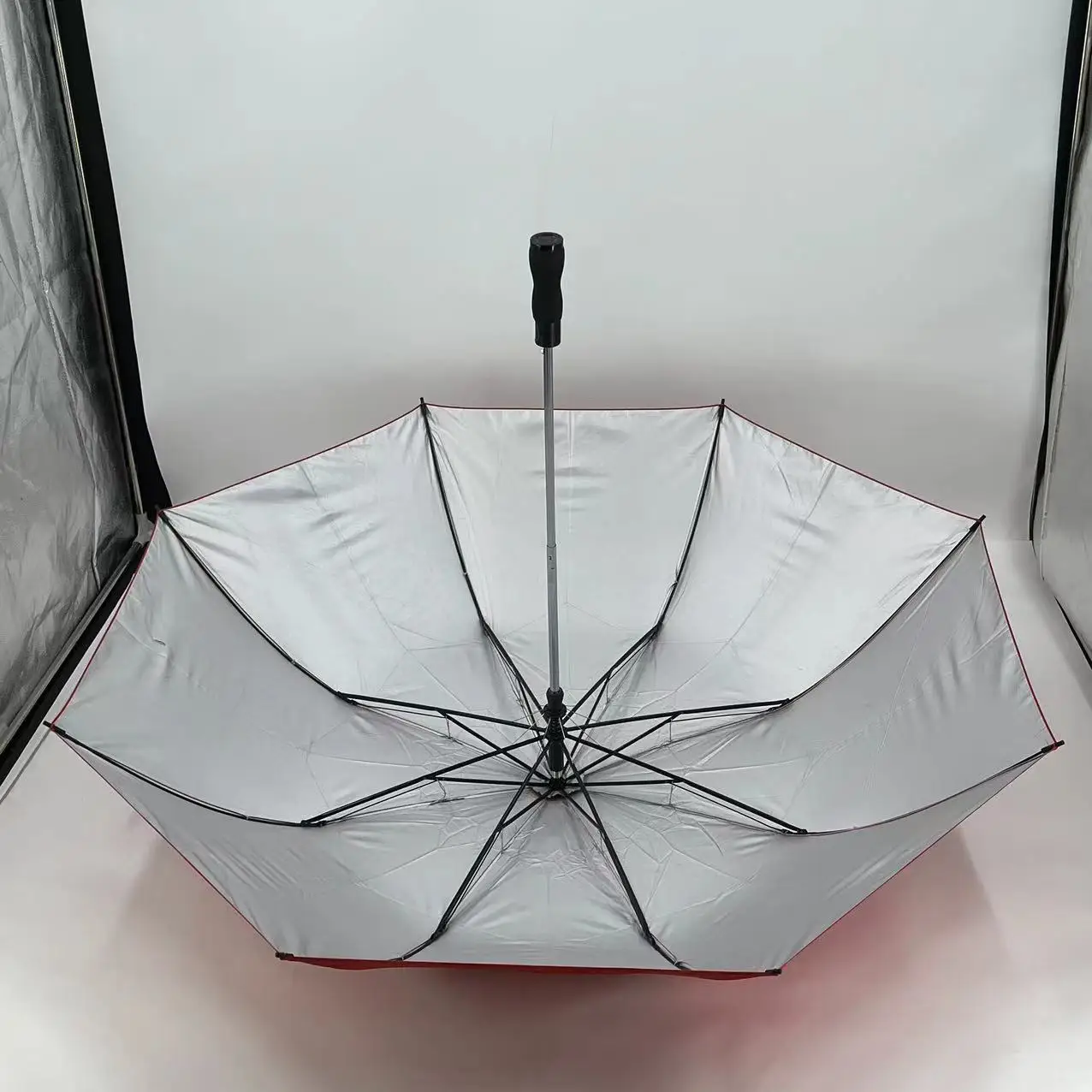 2 fold Ultra Light Carbon Umbrella customized with logo and patter windproof and rain sun umbrella promotion umbrella