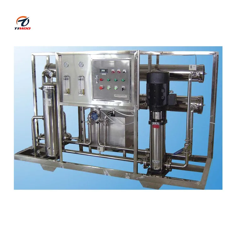 Timoo water purification system reverse osmosis ro water treatment plant machinery