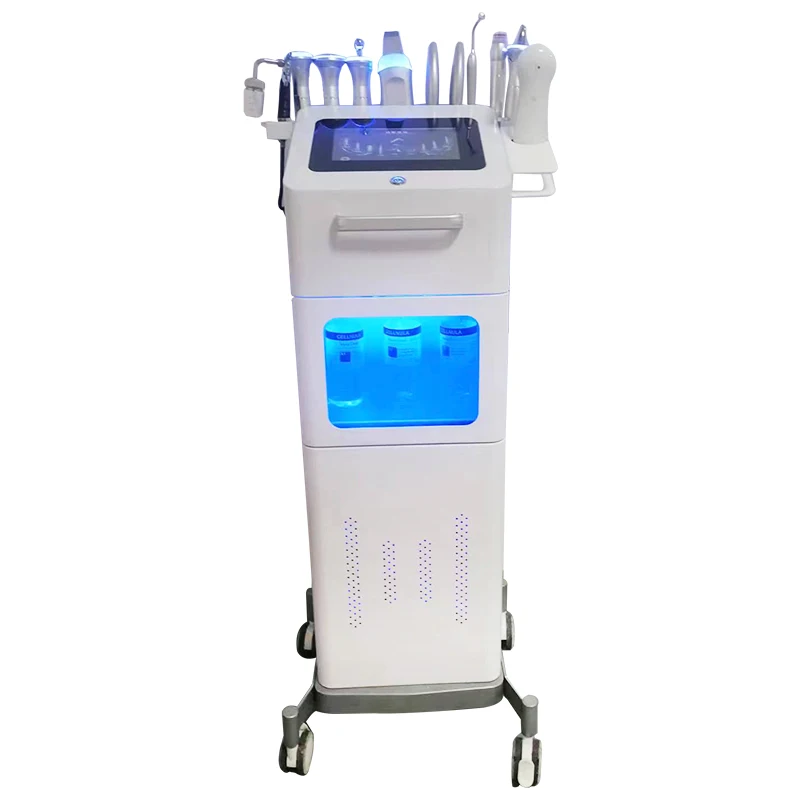 Hot Selling Facial machines Professional Beauty 10 In 1 Deep Cleansing Therapy Hydrogen Oxygen Machine Face Lifting Machine