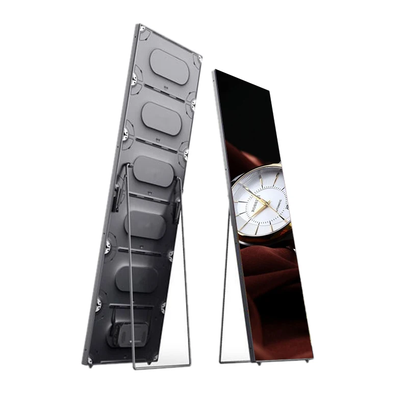 Led Screen Factory High Quality Indoor Mirror Led Poster Screen P2.5 High Definition  Epistar Led Display Soft LED Module