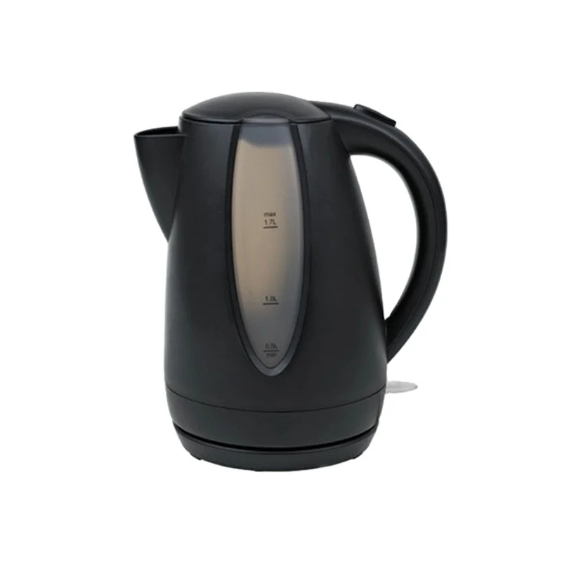 Top popular high power 2200W 360 degree  1.7L cordless Plastic  Electric Water Kettle