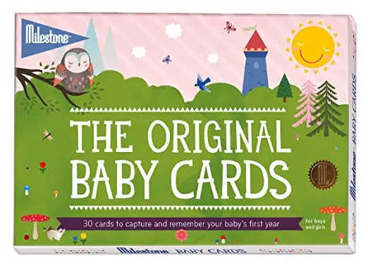 Лидер продаж, бумажные карты с логотипом на заказ, с принтом «Мой первый год», карты для новорожденных, подарки на память