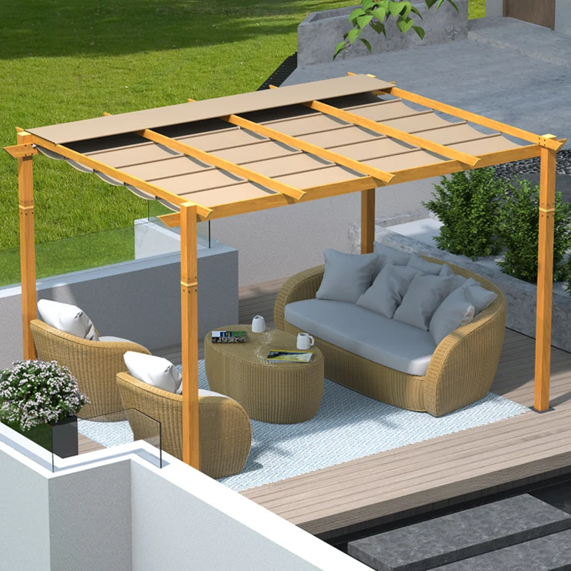 Multifunctional 6 x 12 cheap gazebo four season made in China