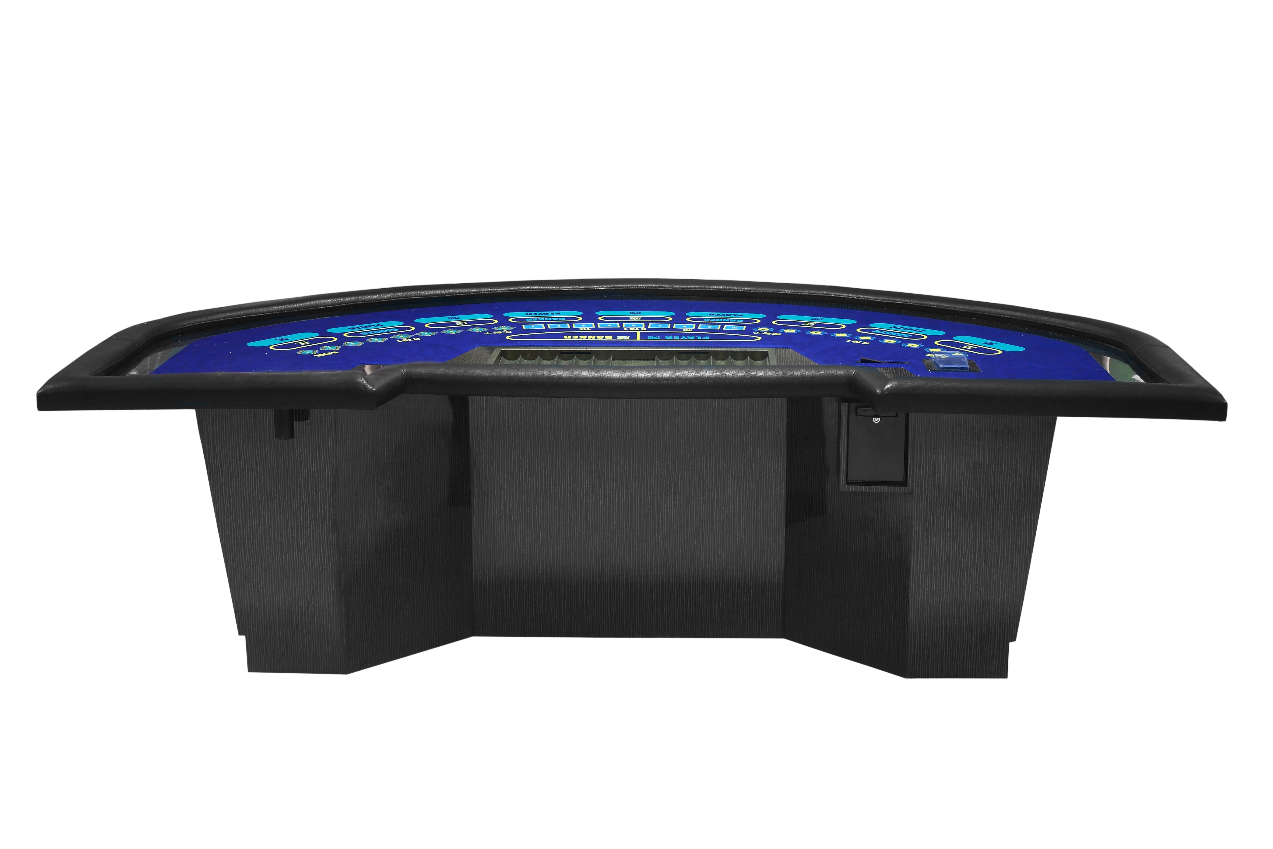  High Quality Professional Casino Gambling Baccarat Poker Table For Card