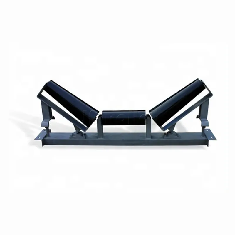 China manufacturer heavy industry powered belt conveyor carrier roller set custom