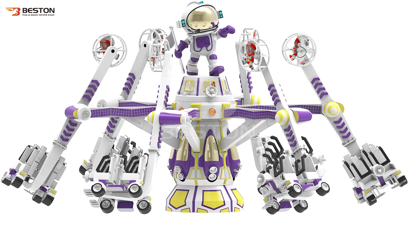 Beston 360 degree Space Pendulum Self Control Plane Ride For Fair Park
