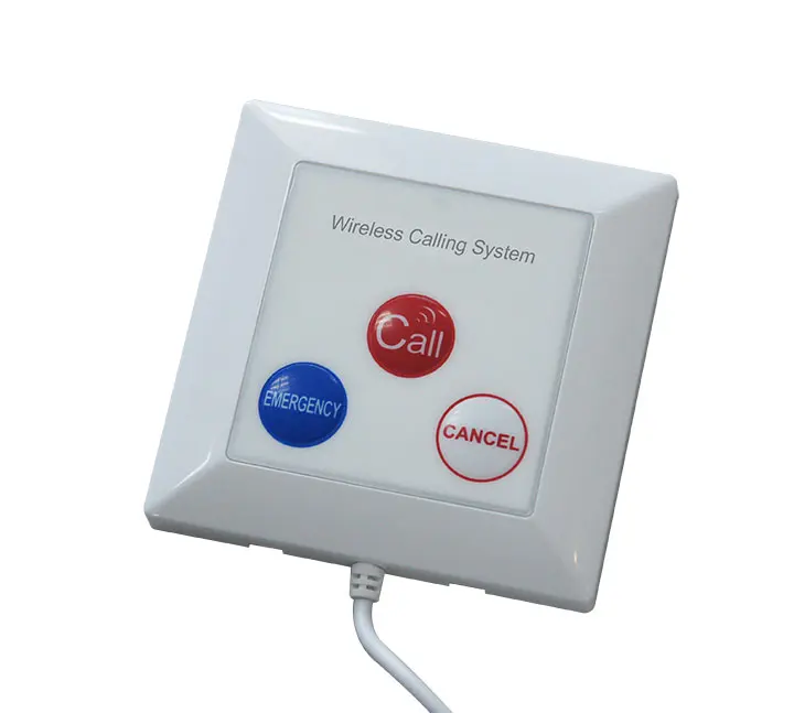 Wireless Hospital Nurse Call System Bathroom Emergency Pull Call Elderly Panic Button