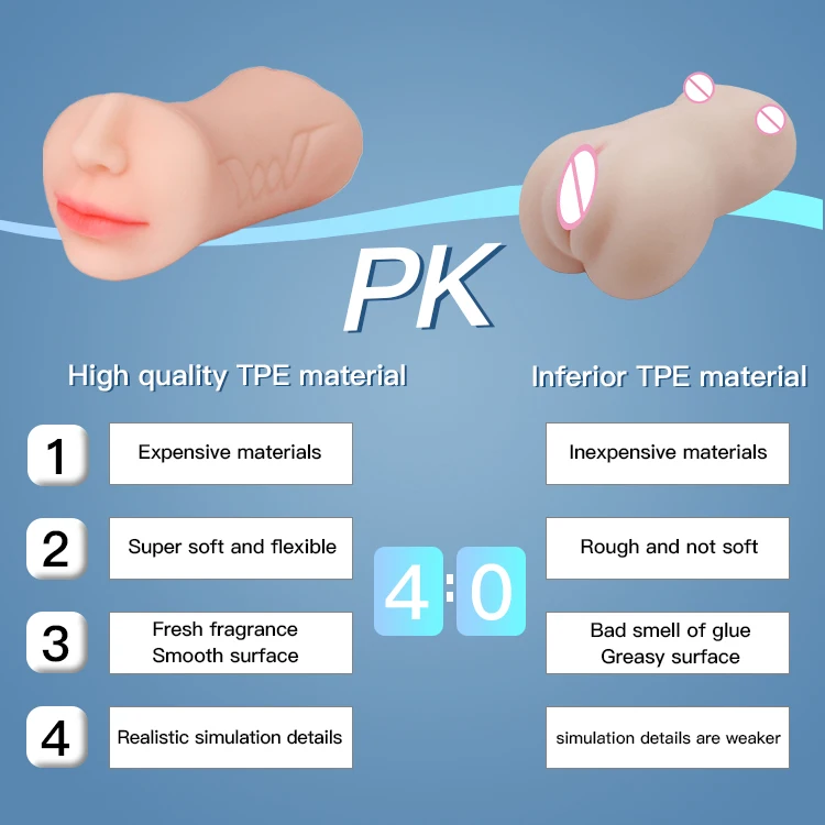 
Wholesale oral artificial man pussy pocket masturbation cup vaginal sex toys male masturbator 