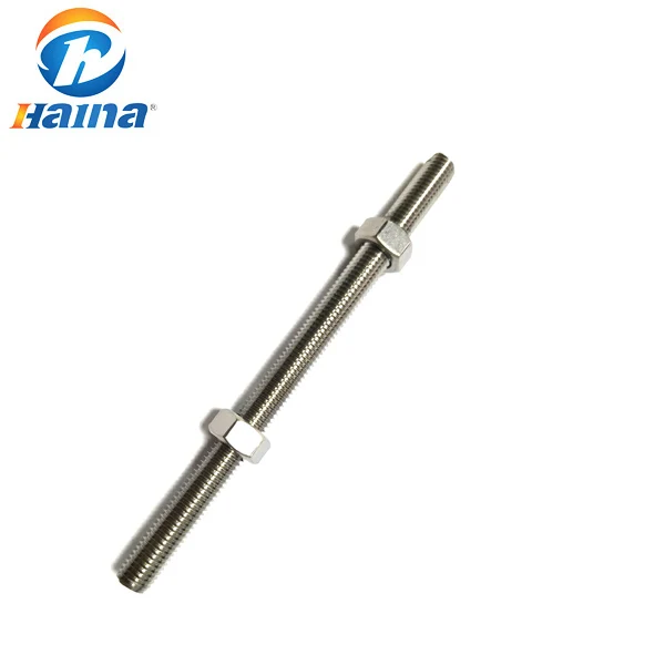 Zinc Plated All Threaded Customizable size stainless steel din975 threaded rod