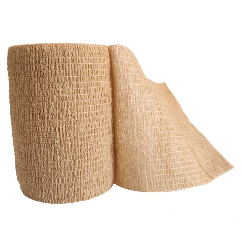 Self-adhesive elastic bandage