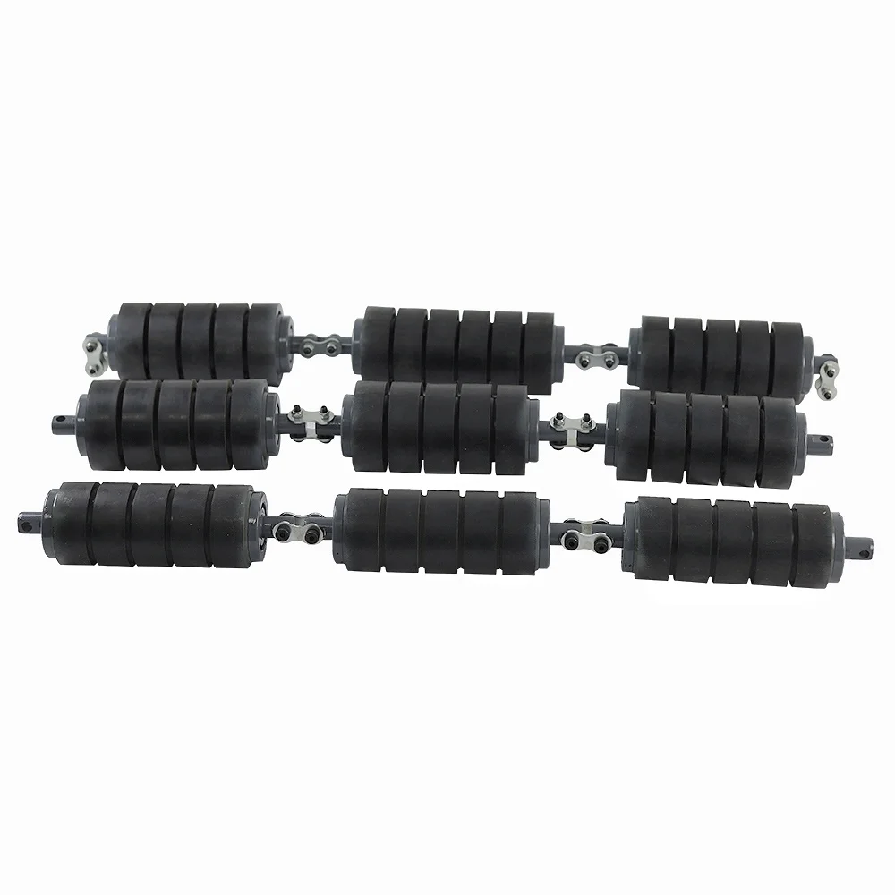 Troughing Idler Three Section Impact Roller Suitable for Conveyor System