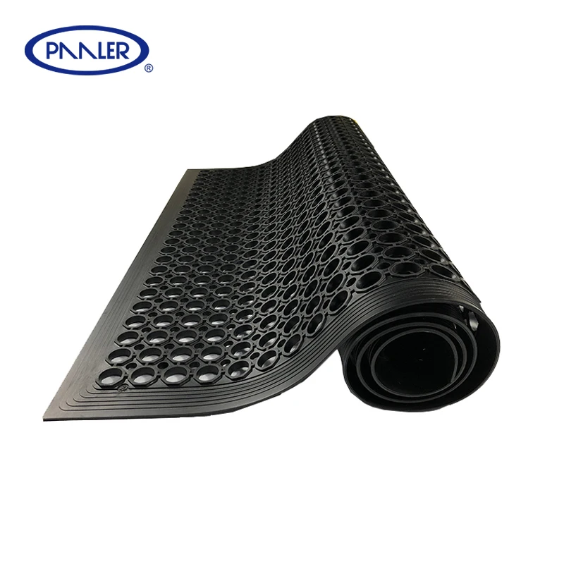 Factory Wholesale Anti-slip Oil-resistant Comfort Kitchen Rubber Kitchen Rug Cushion Anti-fatigue Flooring Mat
