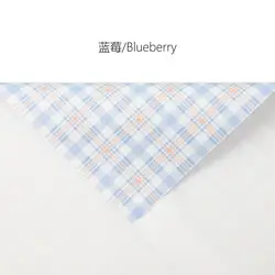 LONGSUN Two-color plaid wrapping paper small fresh plaid wrapping paper flower bouquet packaging material