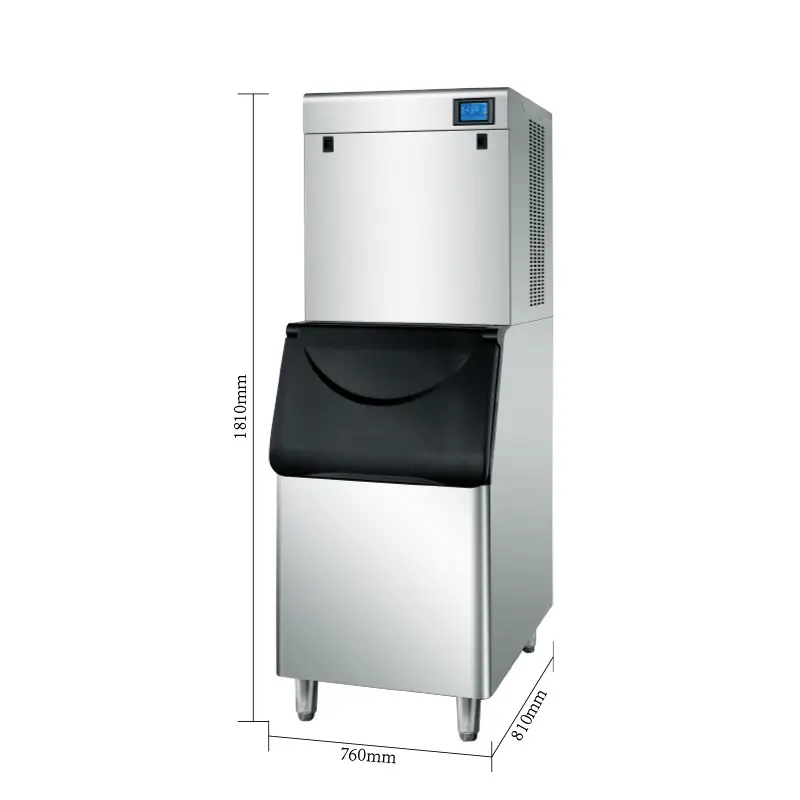 130KG/24H Wholesale stainless steel industrial cubed ice making machines for sale