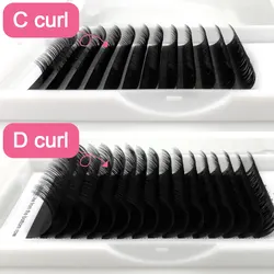 Russian Cashmere Volume Lash Trays Fluffy Soft Extension De Pestanas Matte Black New Arrivals Pbt Fiber Lash Extensions Supplies