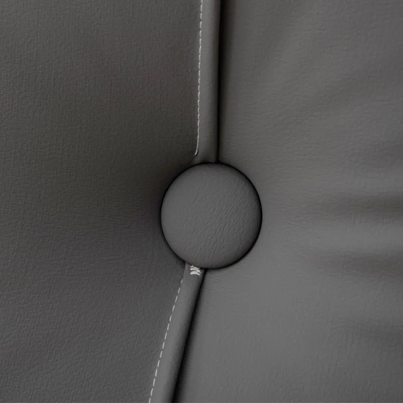 Modern Bedroom Living Room Couch Bed Faux Leather Throw Pillow Home Decorative Solid Color Square Sofa Throw Cushion Pillows