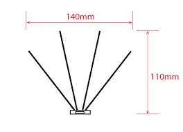 High Performance Customized Durable Outdoor Anti Bird Spikes Middle Size Bird Control Spike