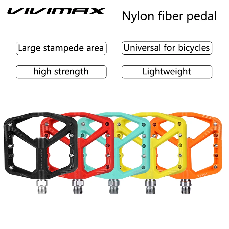 Bicycle Pedal Mountain Bike Anti-slip Ultralight CNC Flat Wide MTB Pedals Cycling Parts