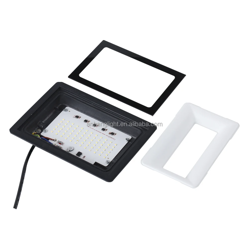 Aluminum Waterproof IP65 AC Projector Lamp 10W 20W 30W 50W 100W 150W 200W 300W Floodlight Outdoor LED Flood Light