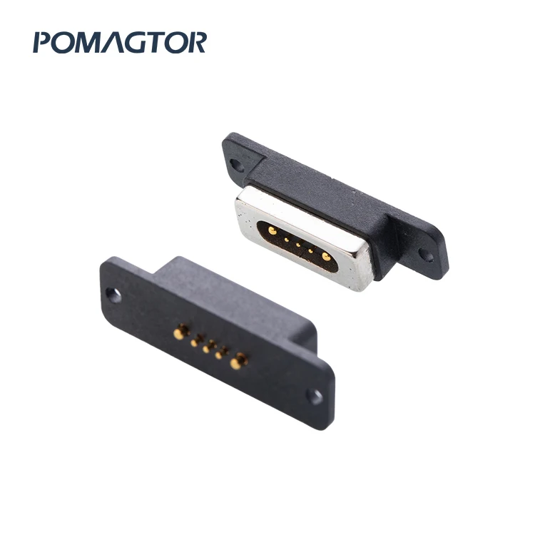 Factory Price Customized Magnetic Connector 5 Pin Waterproof IP68