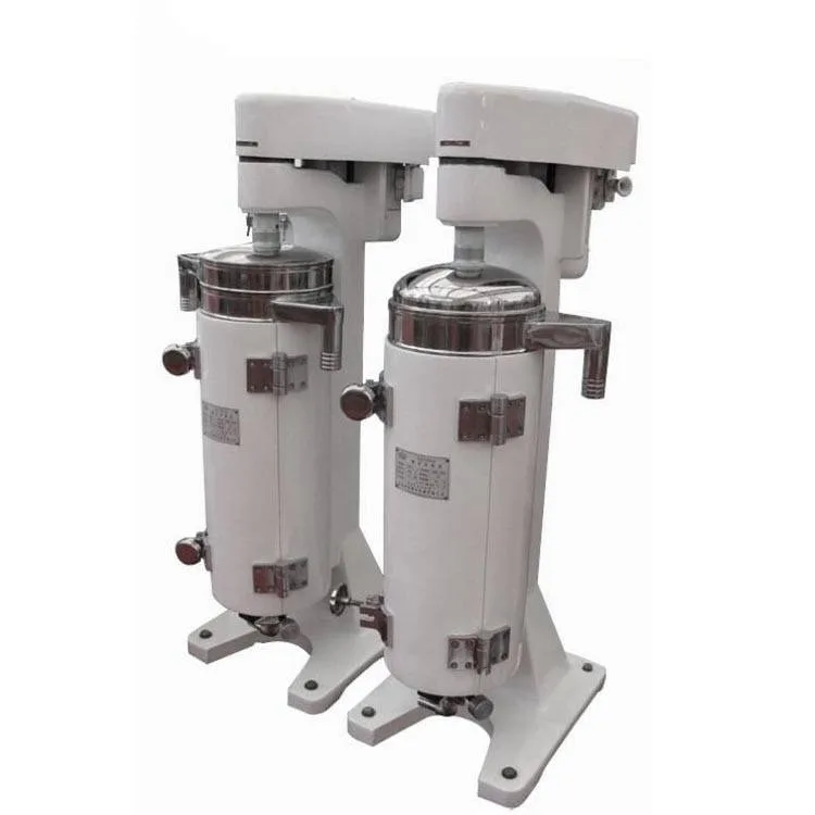 Vaccine Mycelia Separator Tubular Centrifuge Coconut Oil Blood Plasma Protein Solid Liquid Separator