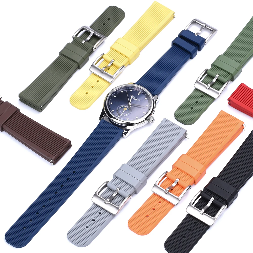 GT GT2 Pro Samsung Gear S3 сменный резиновый ремешок для часов FKM ремешок для часов с быстроразъемными полосками