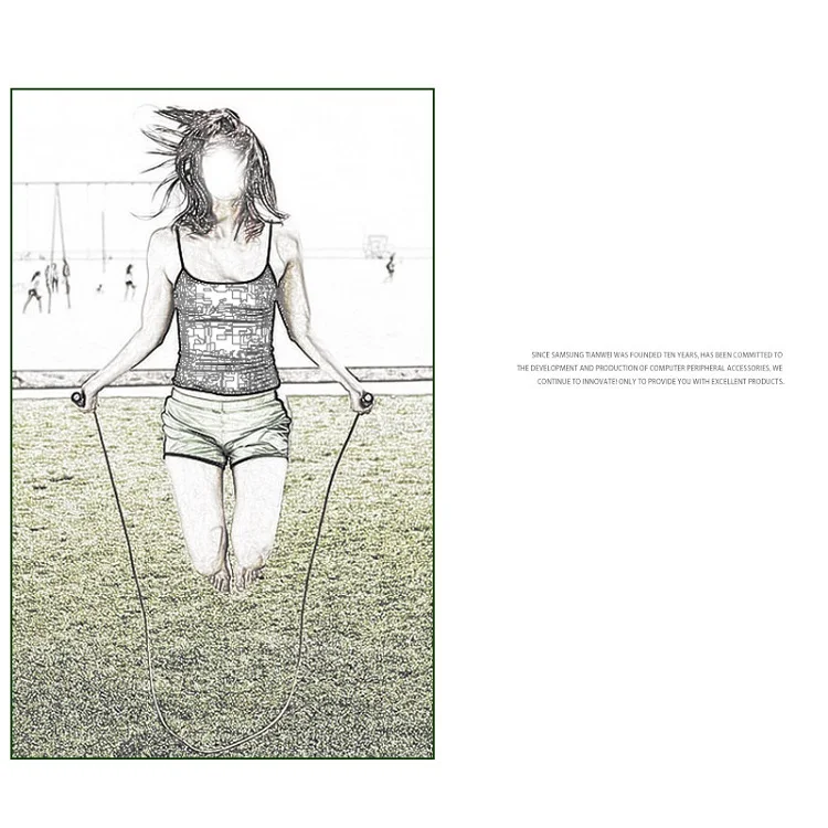 
Factory Wholesale Adjustable Jump Rope with Wooden Handle Cotton Rope Outdoor Sports Equipment for Body Building 