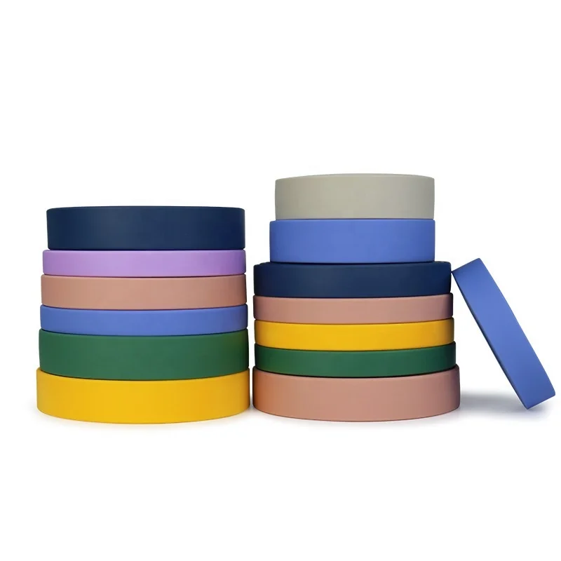 Factory Wholesale Colorful Matte Soft Touch Pet Supplies Pet Leash Collar Waterproof Ribbon PVC Coated Tape Webbing