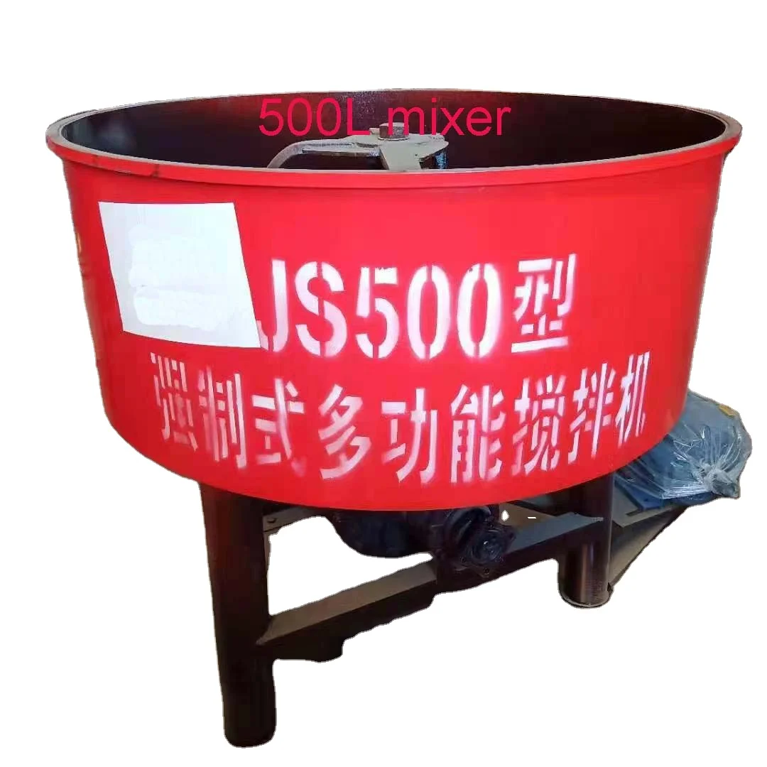 JW-500 high quality mixer machine for concrete high-performance mixers for house construction