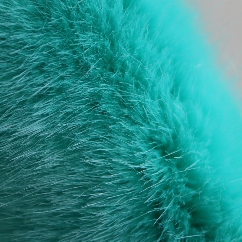 
Wholesale Faux Fur Fabric Blue Faux Fox Fur Fabric Long 