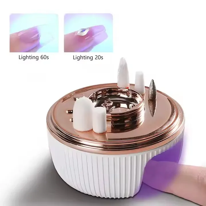Home and Salon Use Polishing Tool Nail Polisher Portable USB Electric Nail Drill with Uv Nail Dryer