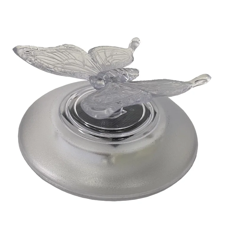 Quality 7PCS RGB Solar Water Floating Light Butterfly And Dragonfly Shape Led Floating Light With Sensor Colorful Led Pool Light