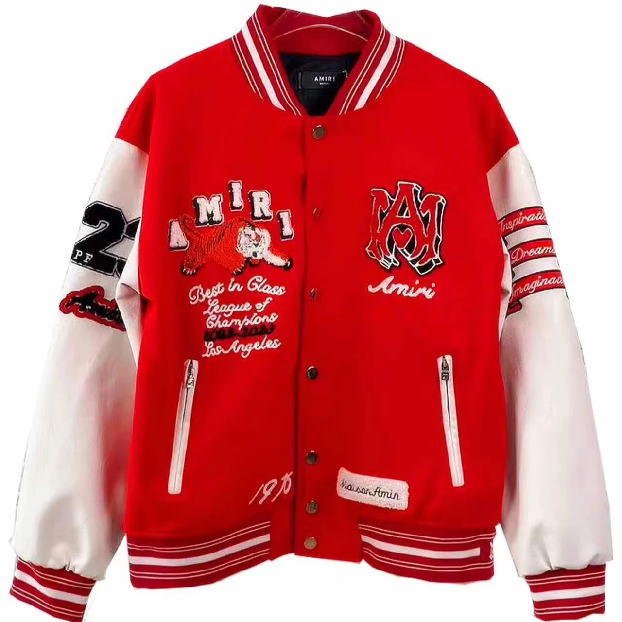 Wholesale designer Famous brand Jacket unisex casual  baseball outdoor biker varsity jackets men