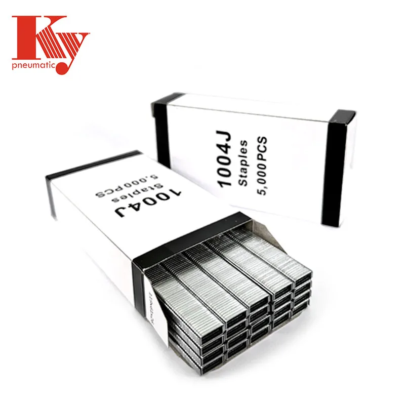 China Wholesale 1010J/1013J/1016J/1019J/1022J Staples Pin Of Varying Sizes Pneumatic Staples For Furniture