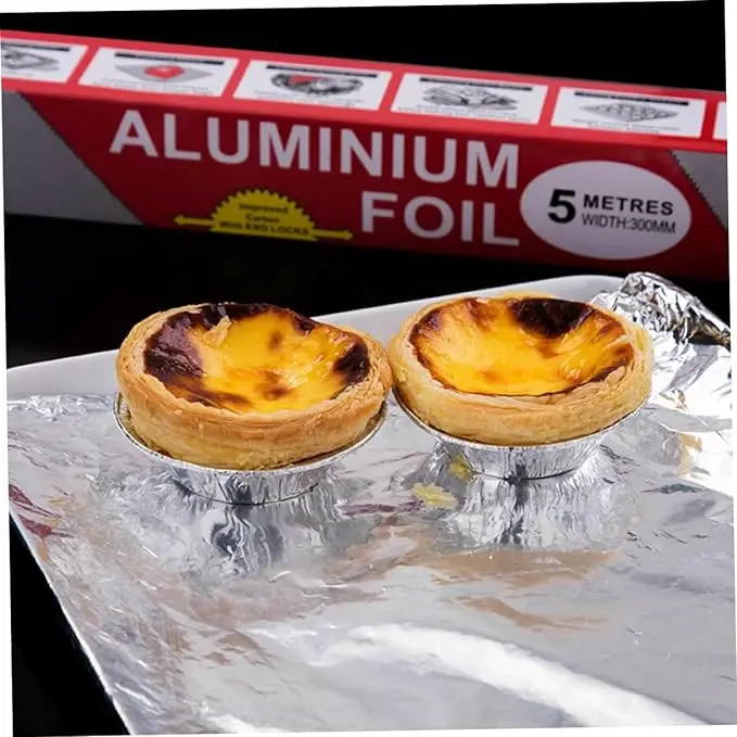 Customized Food Wrap Aluminum Foil 75 200 Square Foot Heavy Duty Silver Aluminum Foil Roll For Your Kitchen Mastery