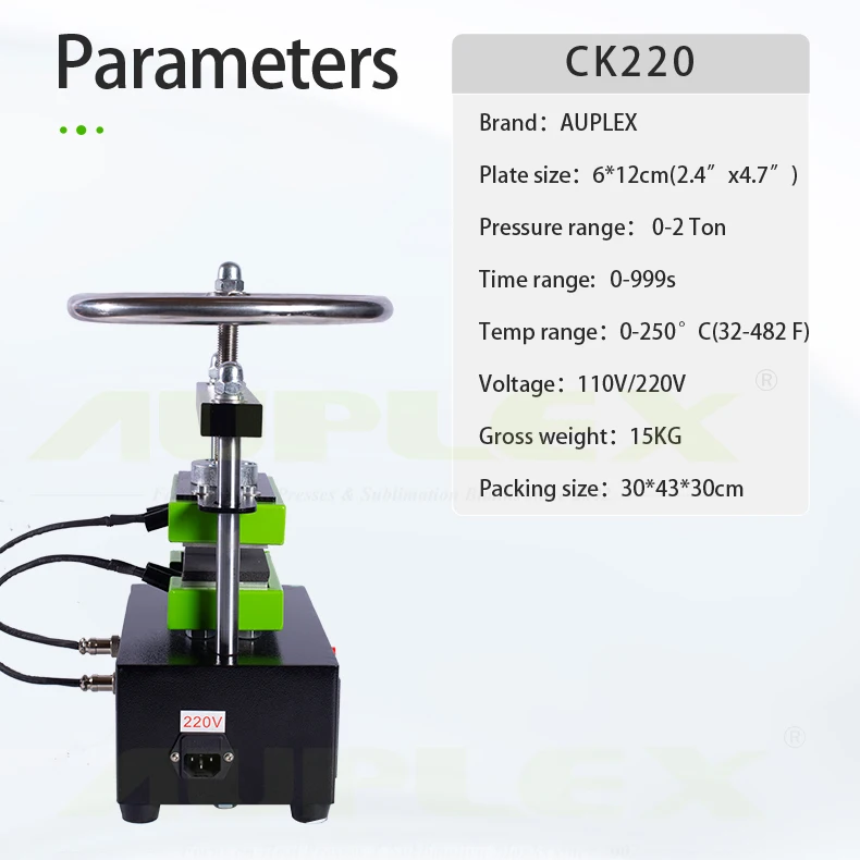 Wholesales Press Low Temp Press With Temperature Controller