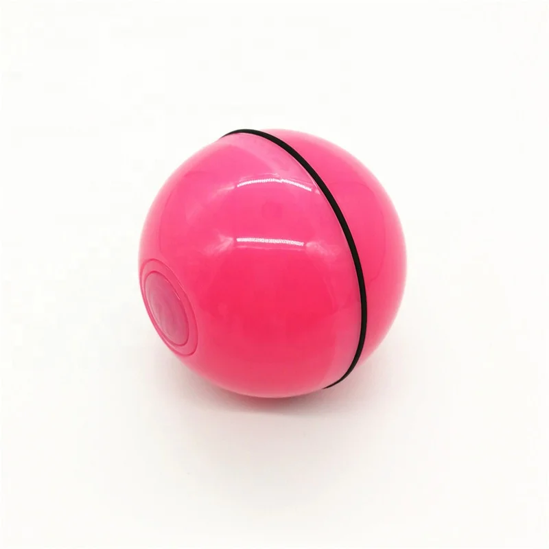 
2020 New Design Pet Products Interactive Cat Laser Toy Cat Intelligent LED Laser Ball Toy Electric Toy USB Charging Cat Ball 