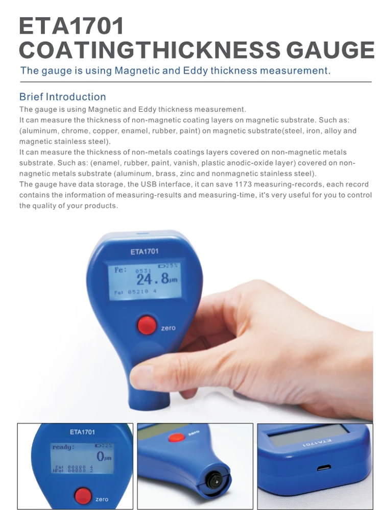 Многофункциональный краски покрытие толщиномер, переносная Живопись Толщина тестер, ручной автомобильный краски метр