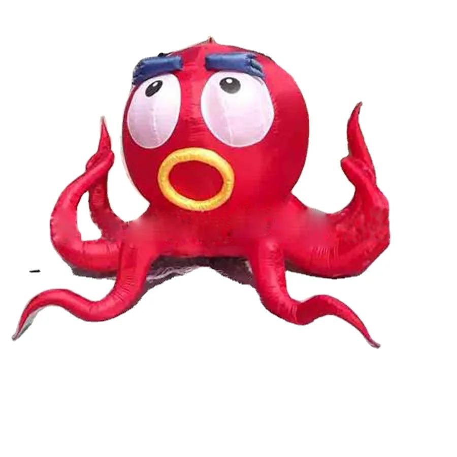 Commercial Inflatable Octopus Cartoon Model Giant for Outdoor Street Decoration Props