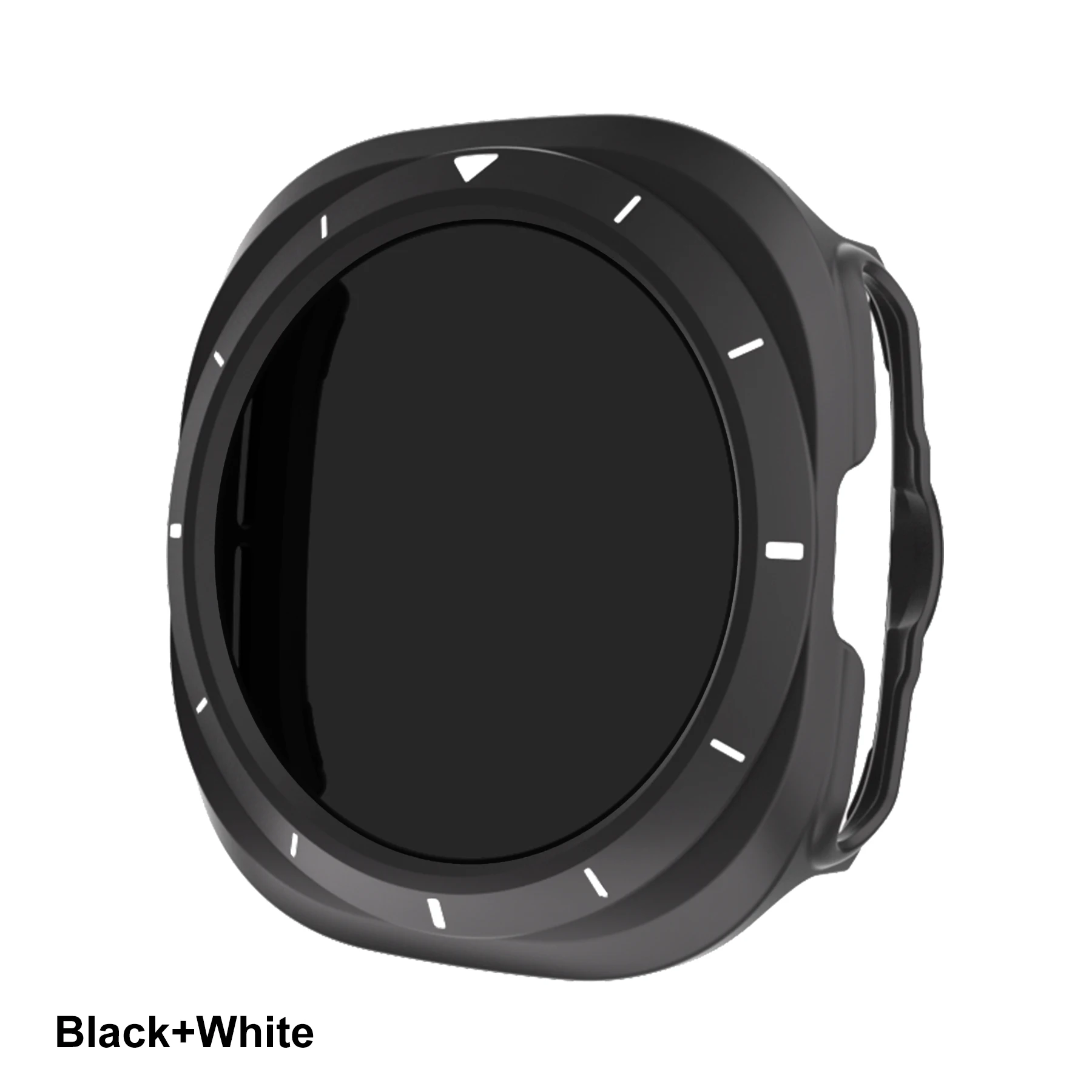 ERAYSUN Anti peeping shell membrane integrated scale protective case for Samsung Watch 7 Ultra 47mm