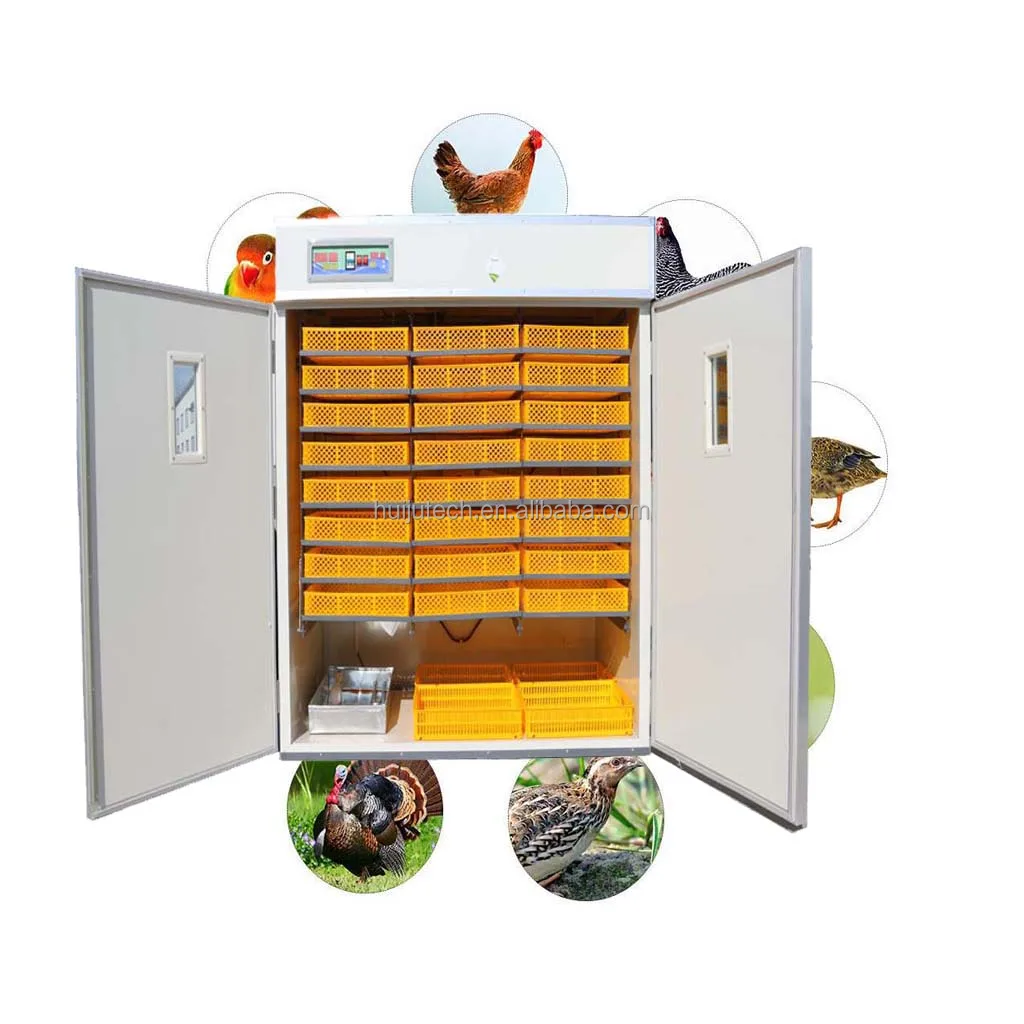 4224 chicken egg incubator with 48 trays for sale HJ-IH4224 automatic incubator for hatching quail pigeon duck eggs