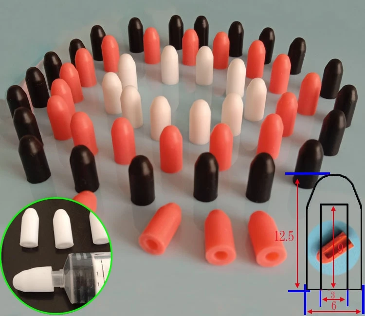 top selling product 2024 medical HOT Sale Several Styles Sterile Medical plastic Syringe Cap