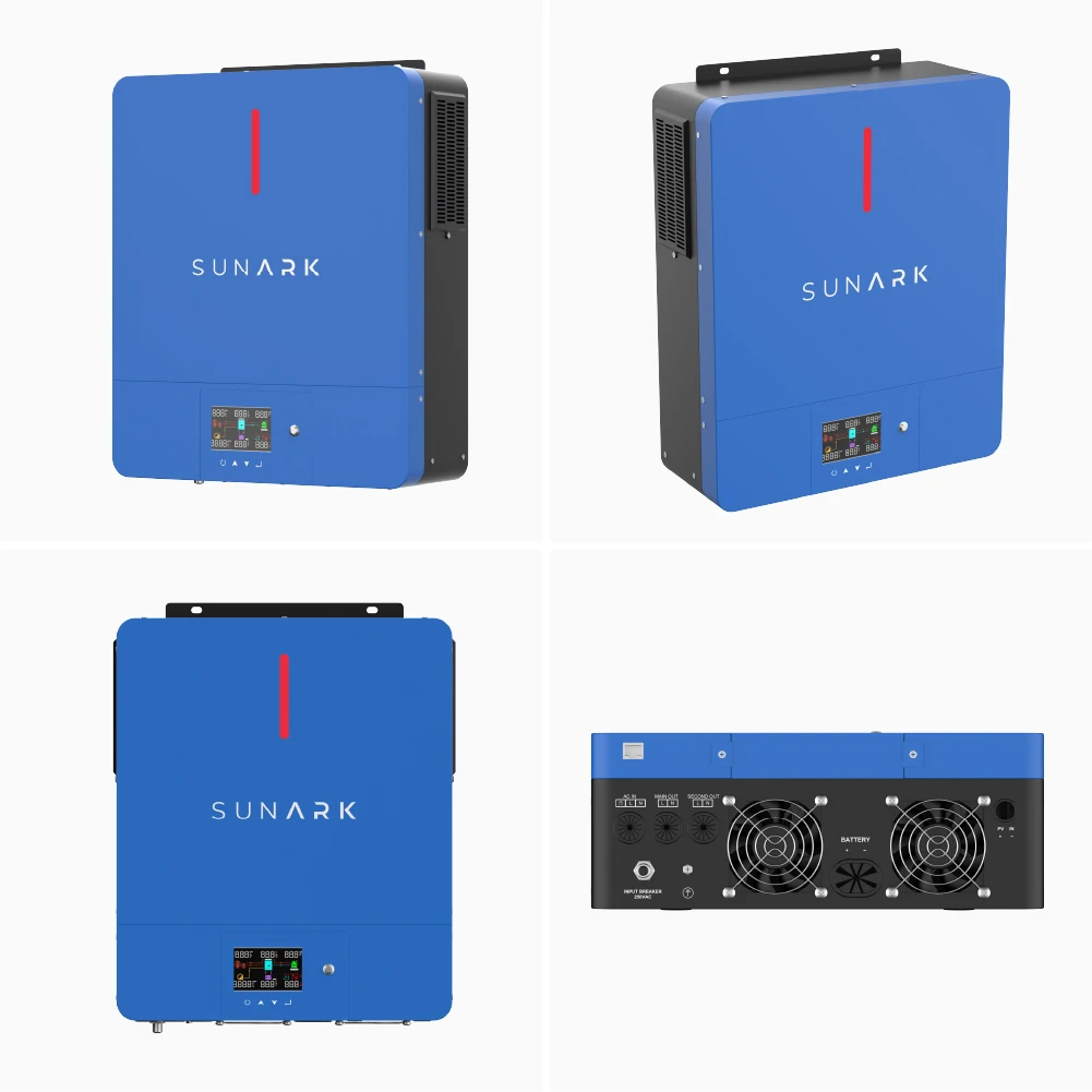 Синусоидальный солнечный инвертор SunArk 6 кВт 5 12 В 48 вольт гибридные Pv инверторы
