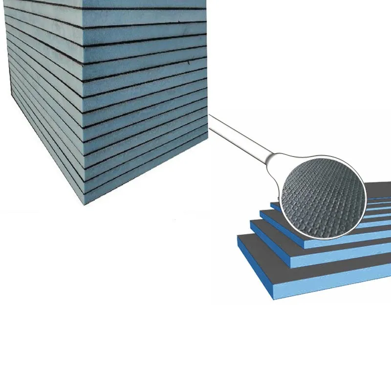 HCFC-Free XPS Core 6mm/10mm/12mm Tile Backer Board for Floor Tiles