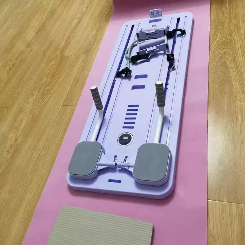 Light Up Use Exercise Foldable Push Up Board Muscle Building ABS Workout Machine Abdominal Wheel Plank Fitness Vest Tool