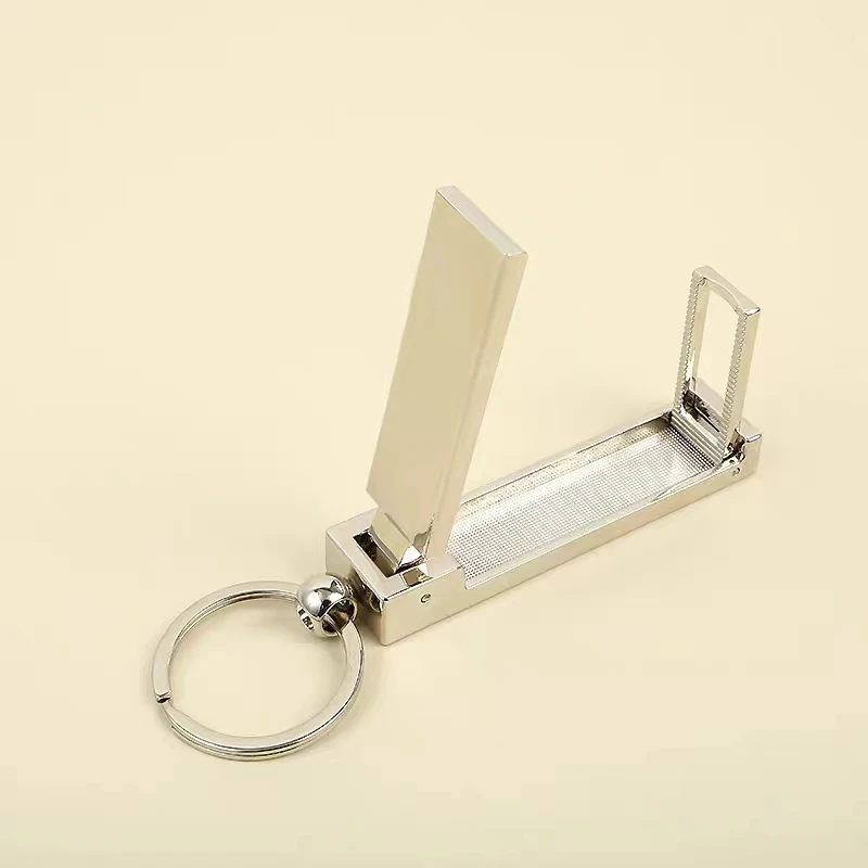 Manufacturer Wholesale New Design Custom Key Chain Metal Zinc Alloy Keyring Multifunctional Keychain with phone holder